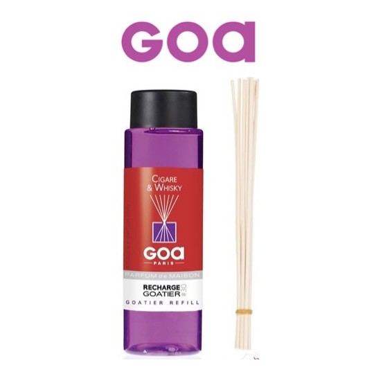 Recharge pour Goatier 250 ml - Cigare et Whisky
