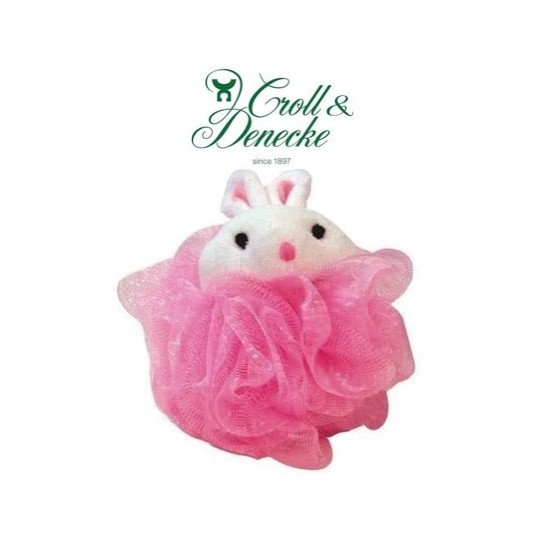 Éponge Fleur en tulle, Lapin