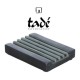 Porte savon Soapstone noir - Tadé