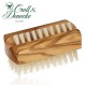 Brosse à ongle en bois d'olivier, petit format - Croll & Denecke