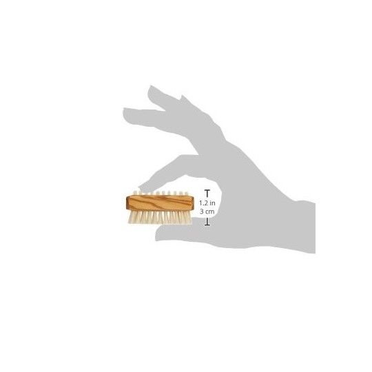 Brosse à ongle en bois d'olivier, petit format - Croll & Denecke