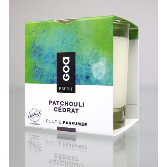 Bougie Esprit Goa - Patchouli Cédrat
