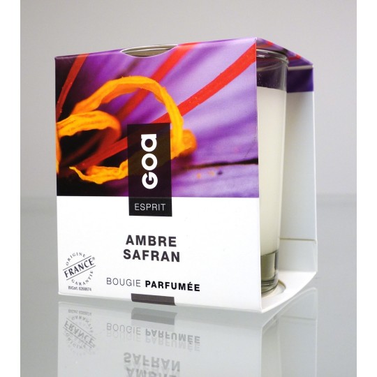 Bougie Esprit Goa - Ambre Safran