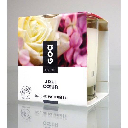 Bougie Esprit Goa - Joli coeur