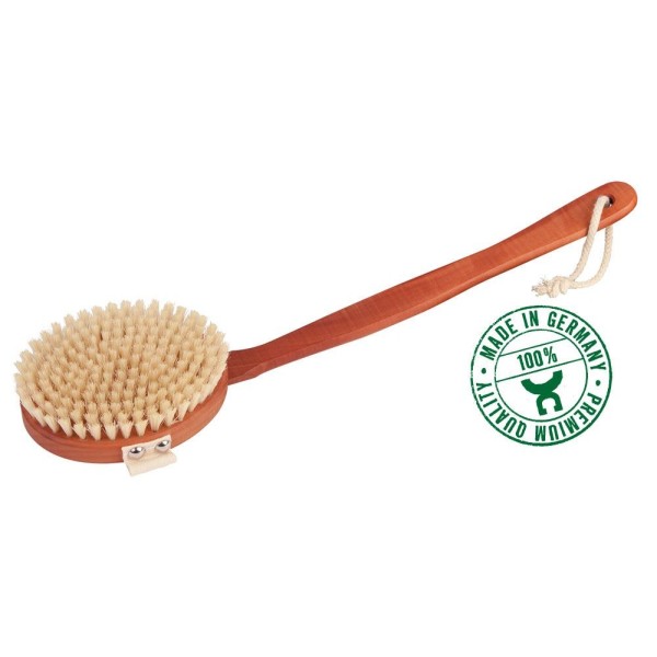 Brosse de bain en poirier