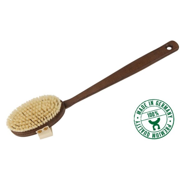 Brosse de bain en thermo-bois