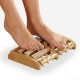 Rouleau de massage pour pieds en bois 2x5