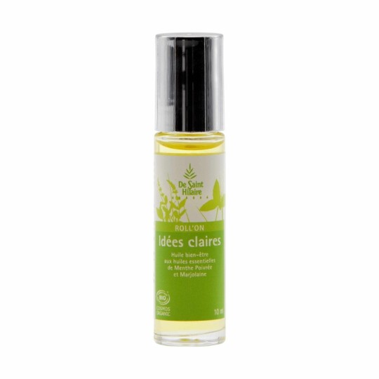 Roll'on Menthe Poivrée Bio et Marjolaine Bio - Saint Hilaire