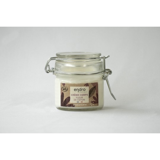 Crème hydratante corporelle Fleur de Coton - Endro cosmétiques