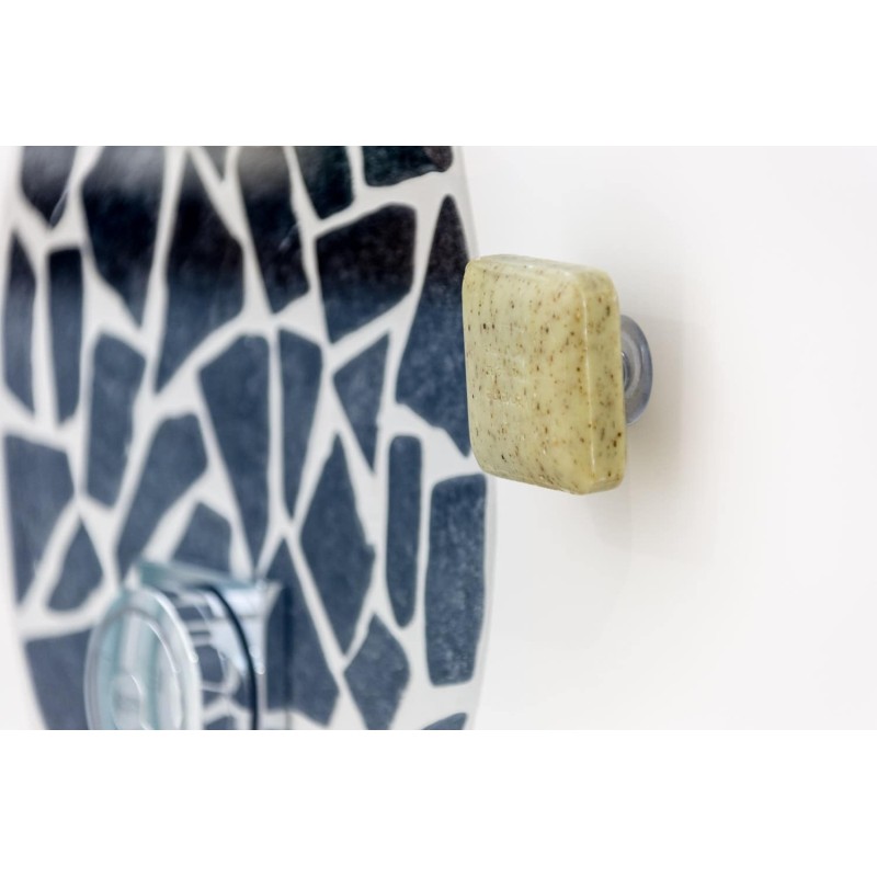 Bremermann PUREZZA Porte-savon Magnétique Blanc, Lot De 2