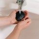 Éponge végétale Konjac Charbon Noir