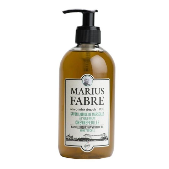 Savon liquide de Marseille Chèvrefeuille 1900 - Marius Fabre