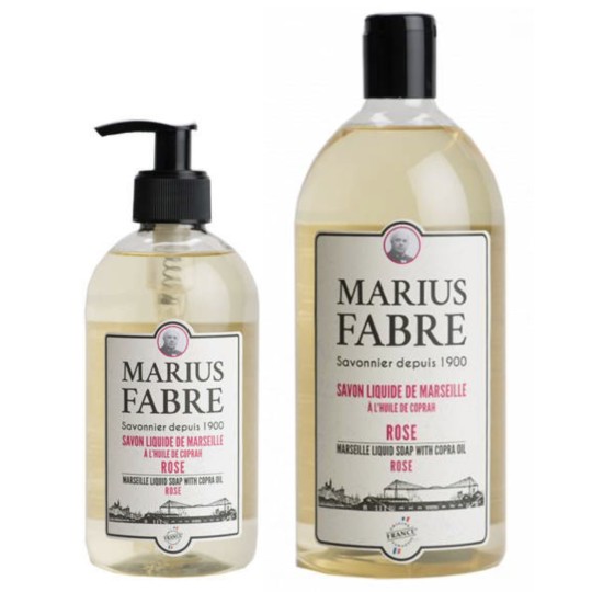Savon liquide de Marseille Rose 1900 - Marius Fabre