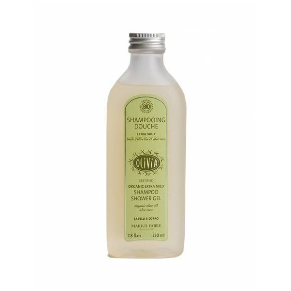 Shampooing Douche "Extra doux" BIO, huile d'olive et Aloe vera - Marius Fabre