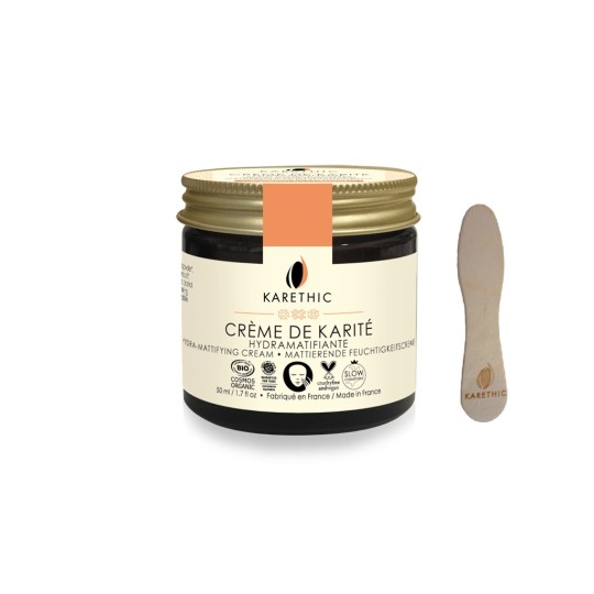 Crème de Karité Hydratante et Matifiante - Bio & Vegan