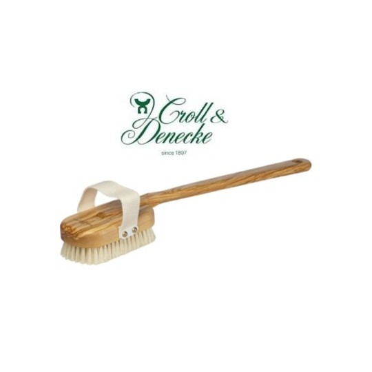 Brosse de bain en olivier
