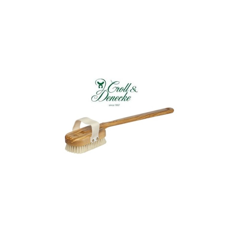 Brosse de bain en olivier