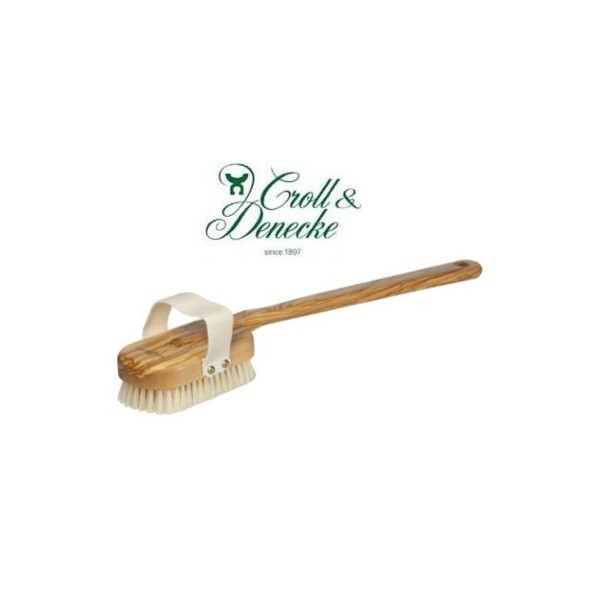 Brosse de bain en olivier