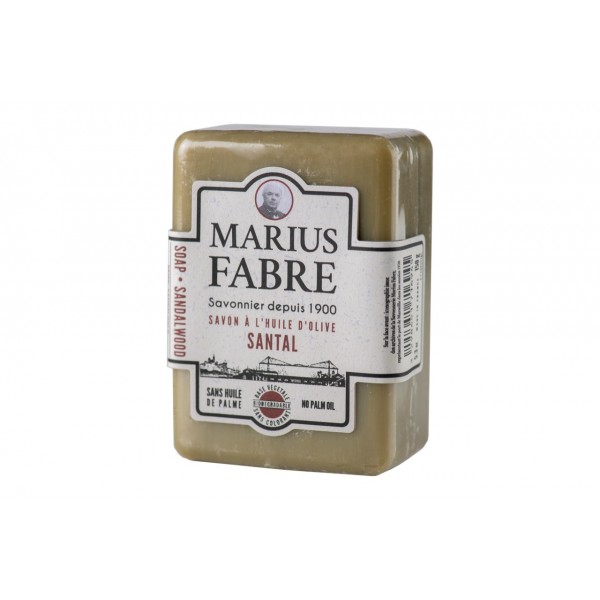 Savonnette à l'huile d'olive Santal - Marius Fabre