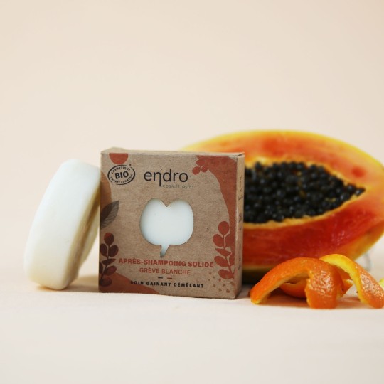 Après shampoing solide - Grève Blanche - Endro cosmétiques