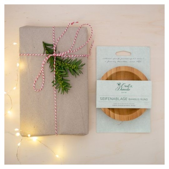 Porte savon en bambou rond - Croll & Denecke