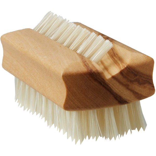 Brosse à ongle en bois d'olivier, petit format - Croll & Denecke