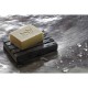 Porte savon Soapstone noir - Tadé