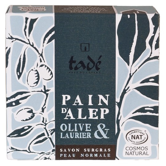 Savonnette d'Alep olive & laurier Tadé