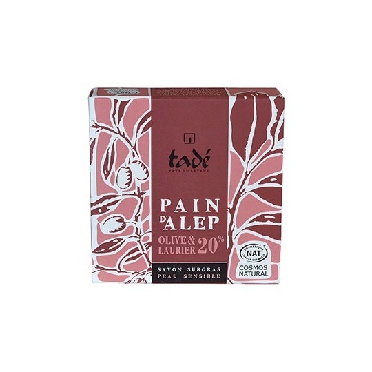 Savonnette d'Alep Olive & Laurier 20% Tadé