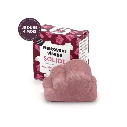 Nettoyant visage solide peau sèche et sensible Lamazuna