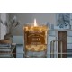 Bougie à la cire d'abeille parfumée Monoï