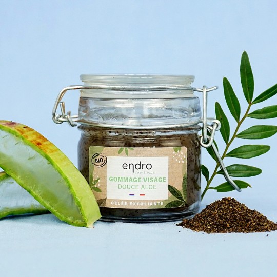Gommage Visage Bio - Douce Aloe - Endro Cosmétiques