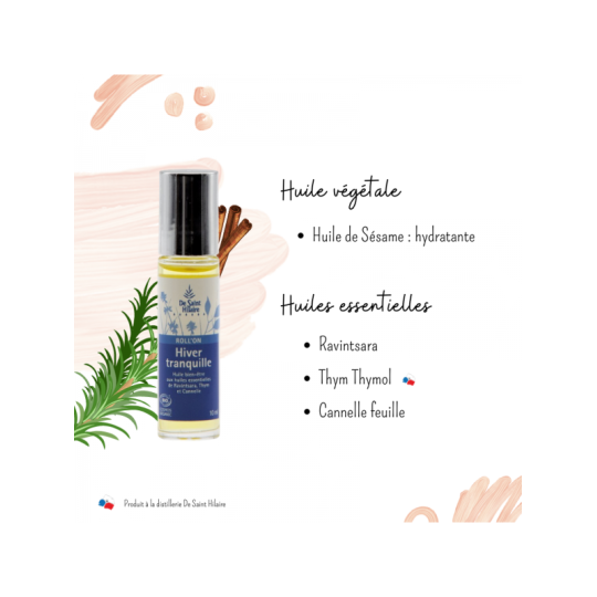 Roll'on Hiver tranquille bio - Saint Hilaire