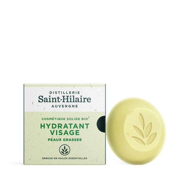 Hydratant Visage BIO Solide - Peaux grasses - Saint Hilaire
