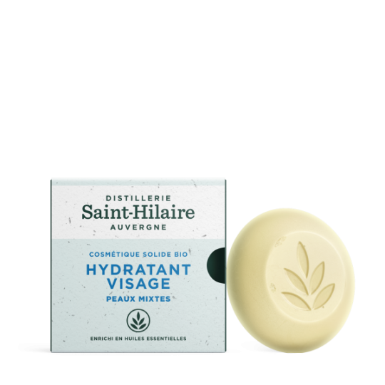 Hydratant Visage BIO Solide - Peaux mixtes - Saint Hilaire