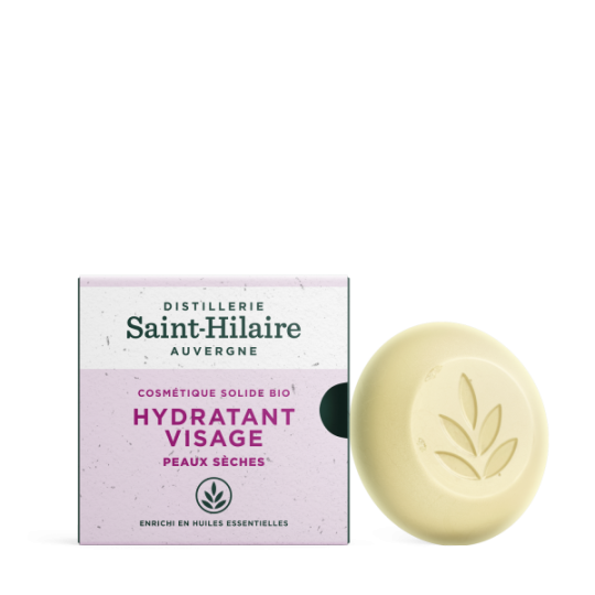 Hydratant Visage BIO Solide - Peaux sèches - Saint Hilaire