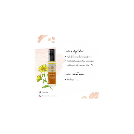Roll'on à l'Arnica bio et à l'Hélichryse bio - Saint Hilaire