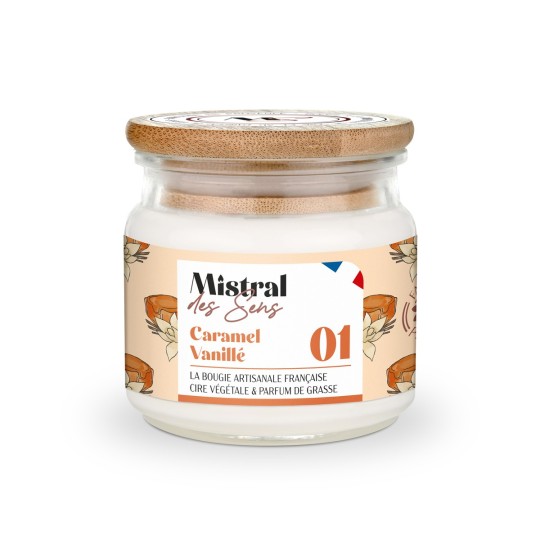 Bougie parfumée 150 ml - Mistral des Sens