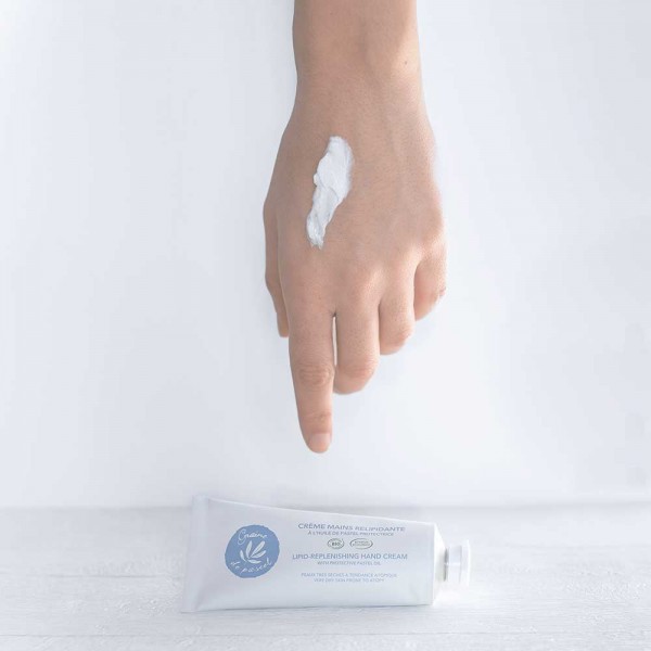 Crème mains relipidante BIO pour peau atopique - Graine de Pastel