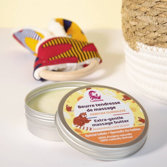 Beurre tendresse de massage bio bébé - Lamazuna