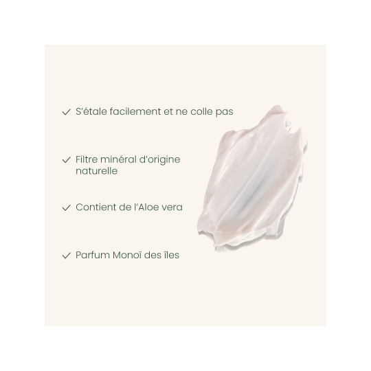 Crème solaire minérale bio SPF 30 Endro