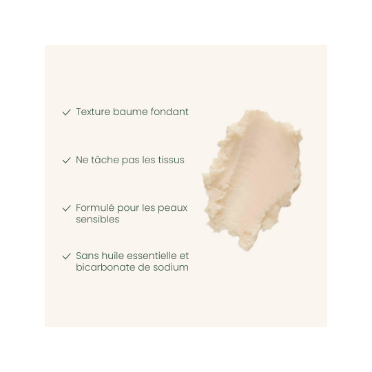 Déodorant baume en bocal Peau Sensible - Endro cosmétiques