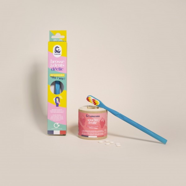 Dentifrice à croquer Sourire fruité pour enfants - Lamazuna