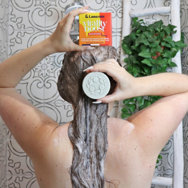 Shampoing solide pour cheveux normaux & ternes Lamazuna