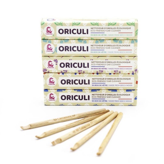 Nettoyeur d'oreilles - Oriculi en bois - Lamazuna