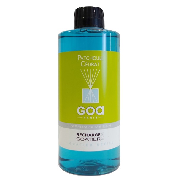 Recharge pour Gaotier 500 ml - Patchouli Cédrat