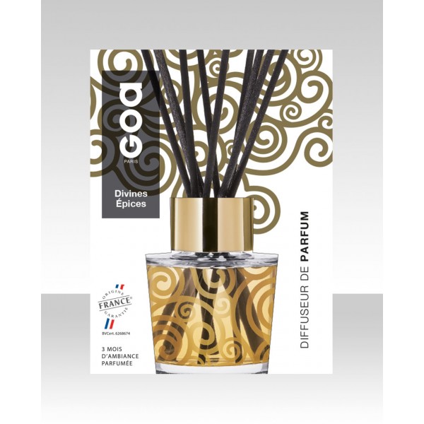 Diffuseur de parfum Divines Épices - Collection Intemporelle Goa
