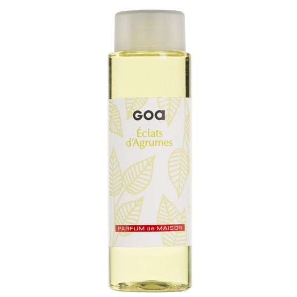 Recharge pour Goatier 250 ml - Éclats d'Agrumes - Parfum d'ambiance Goa