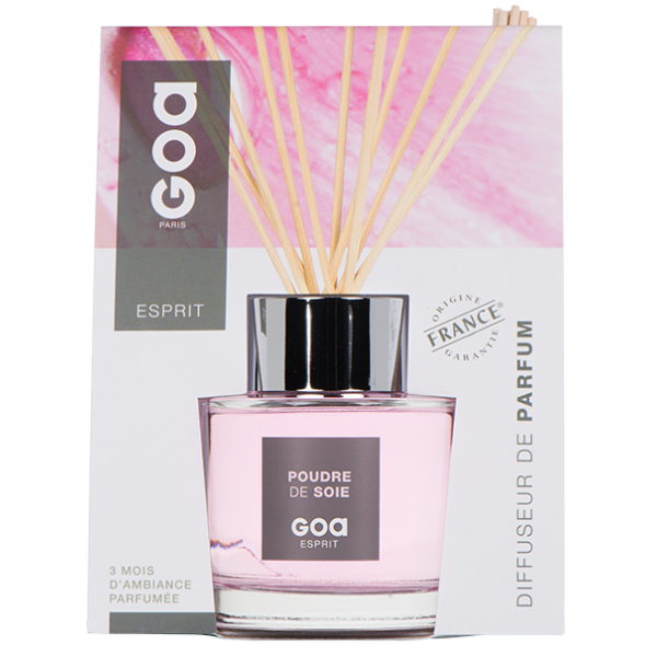 Diffuseur de parfum Poudre de Soie - Goatier Esprit