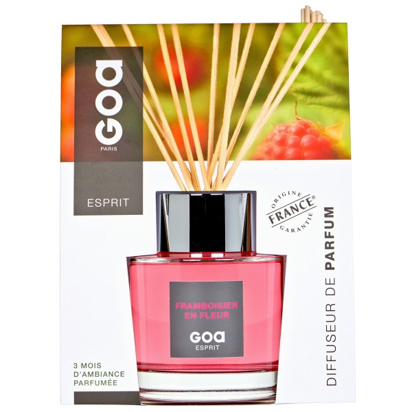 Diffuseur de parfum Framboisier en Fleur - Goatier Esprit